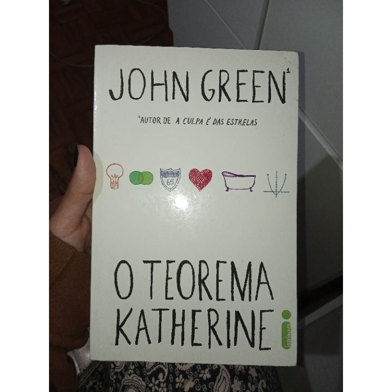 O Teorema Katherine Livro John Green Shopee Brasil 7394