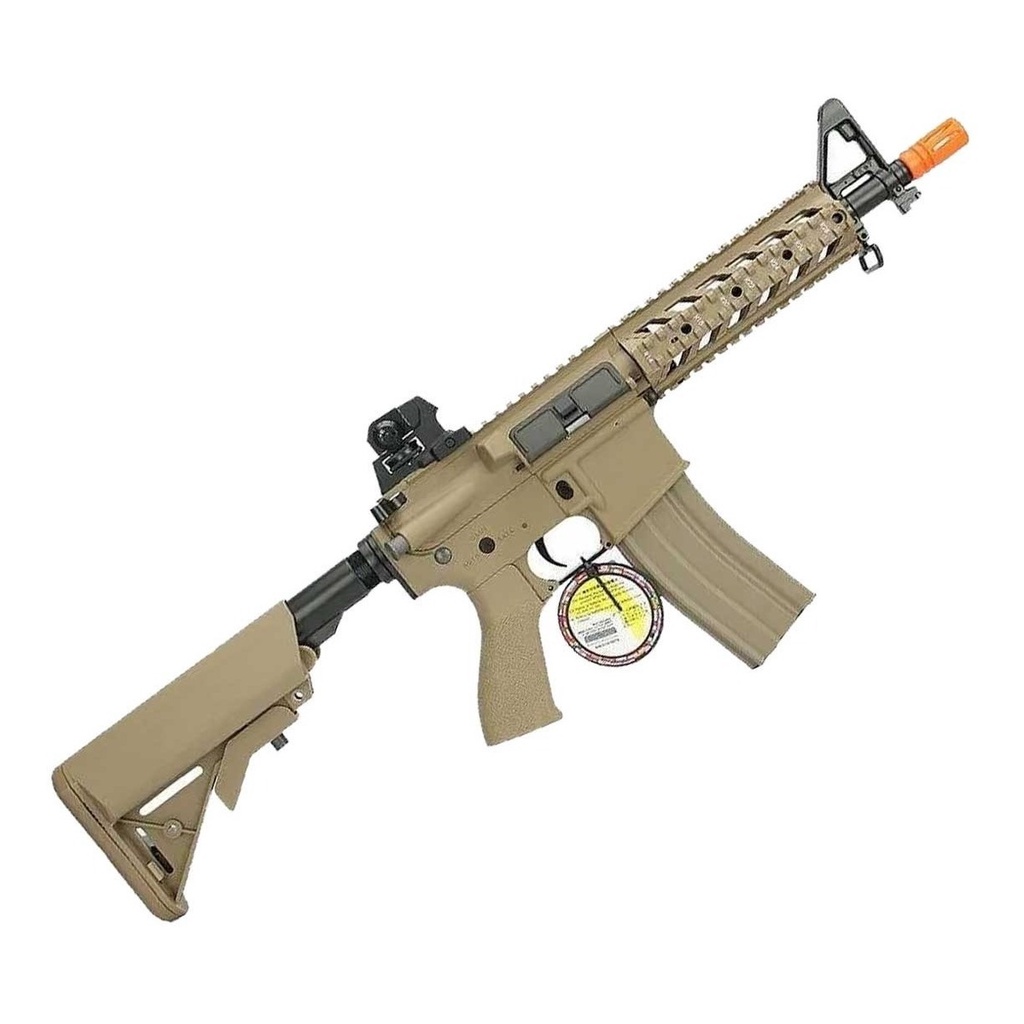 Rifle Airsoft Elétrico Aeg Cm16 Raider DST 6mm Tan - G&G