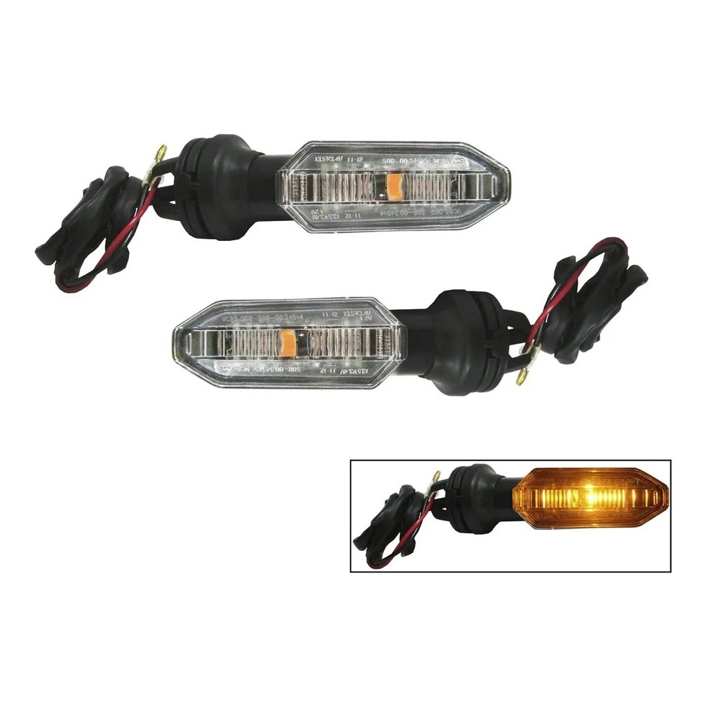 Pisca Led Dianteiro Ou Traseiro Cb 250 Twister 2019 PAR