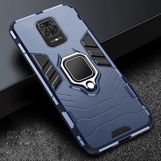 Xiaomi Nota Redmi 9 S 9 S Capa Protetora Caso Pc Anel De Metal Suporte Phone Case Redmi Note 9 Pro Capa Protetora À Prova De Choque Duro