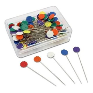 Alfinete Cabeça De Flor Para Patchwork 50 Un em Oferta na Shopee
