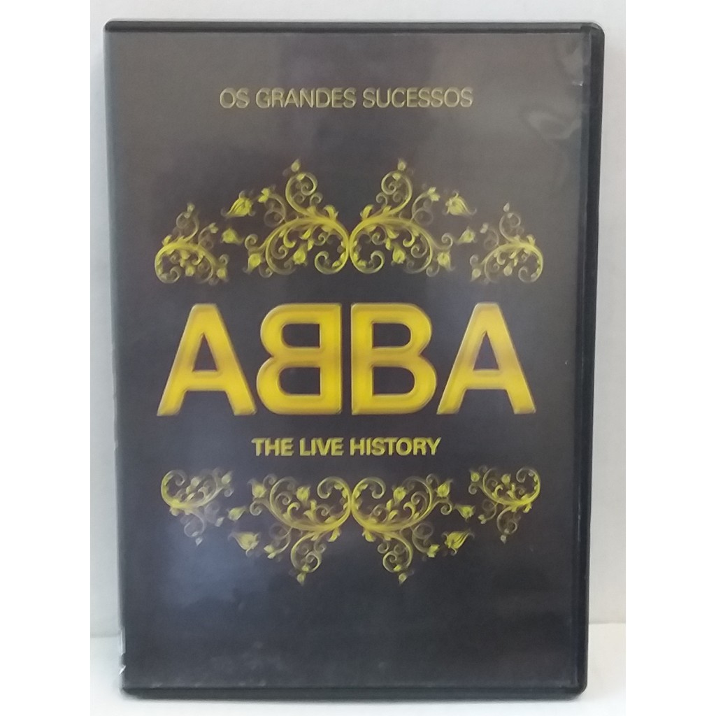 DVD Abba The Live History Os Grandes Sucessos USADO EM BOM ESTADO