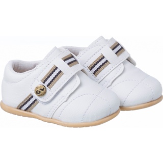Sapato Social Batizado Infantil  Bebe Masculino Menino- Café com Leite em Oferta na Shopee