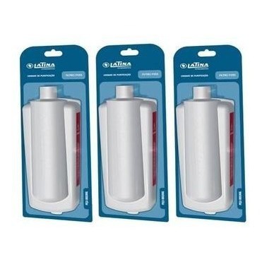 Filtro (refil) 3 Elementos Latina Original C/ 3 Unidades