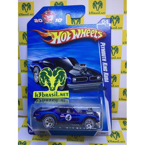 Bx109 Hot Wheels 2010 Kmart Plymouth King Kuda Eua Selo H3br