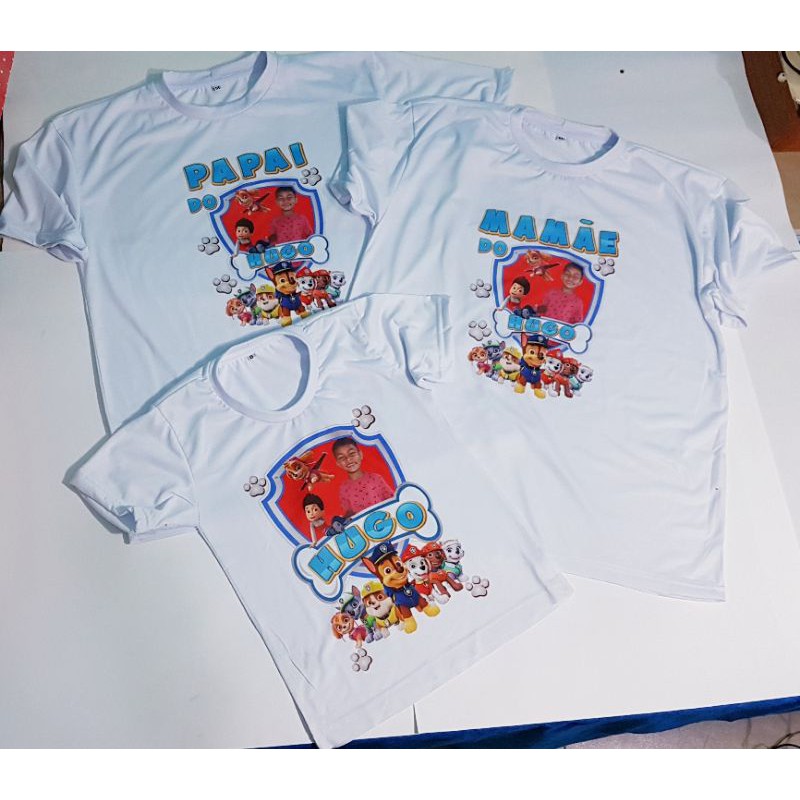 Camisetas personalizadas kit com 3 para seu momento