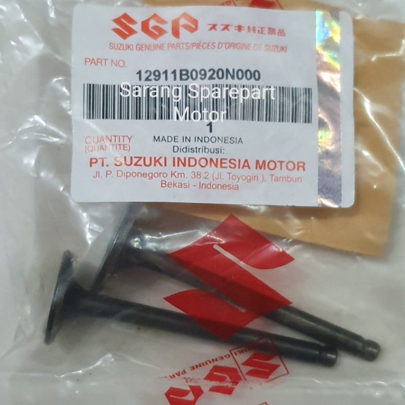 Conjunto De Válvula Guarda-Chuva Suzuki Smash Shogun 110 125