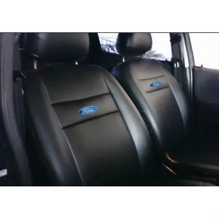 Capa Banco Carro Em Couro Ford Ka Fiesta Ecosport New Fiesta Novo Ka Courier Fusion Ranger em Oferta na Shopee