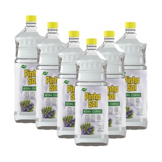 Kit 6 Desinfetante Pinho Sol Naturals Lavanda e Melaleuca 1,75l em Oferta na Shopee