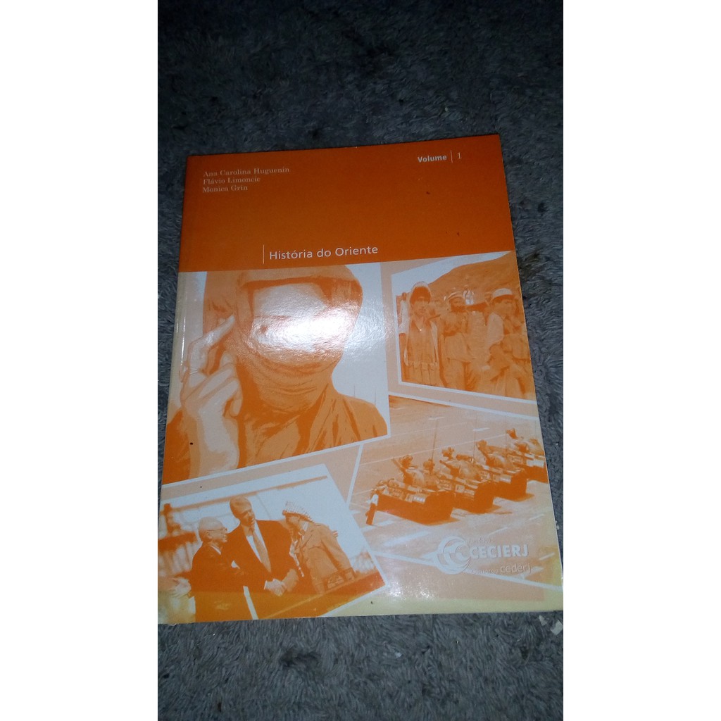 Apostila História do Oriente Volume 1 - Ana Carolina Huguenin e outros (usado)
