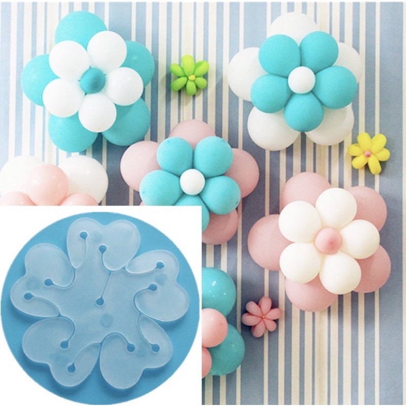 10 Clipe para Fazer Flor com Balão ( bexiga) Festa Decoração/ Clip de plástico / suporte flor para balões - Home & Living
