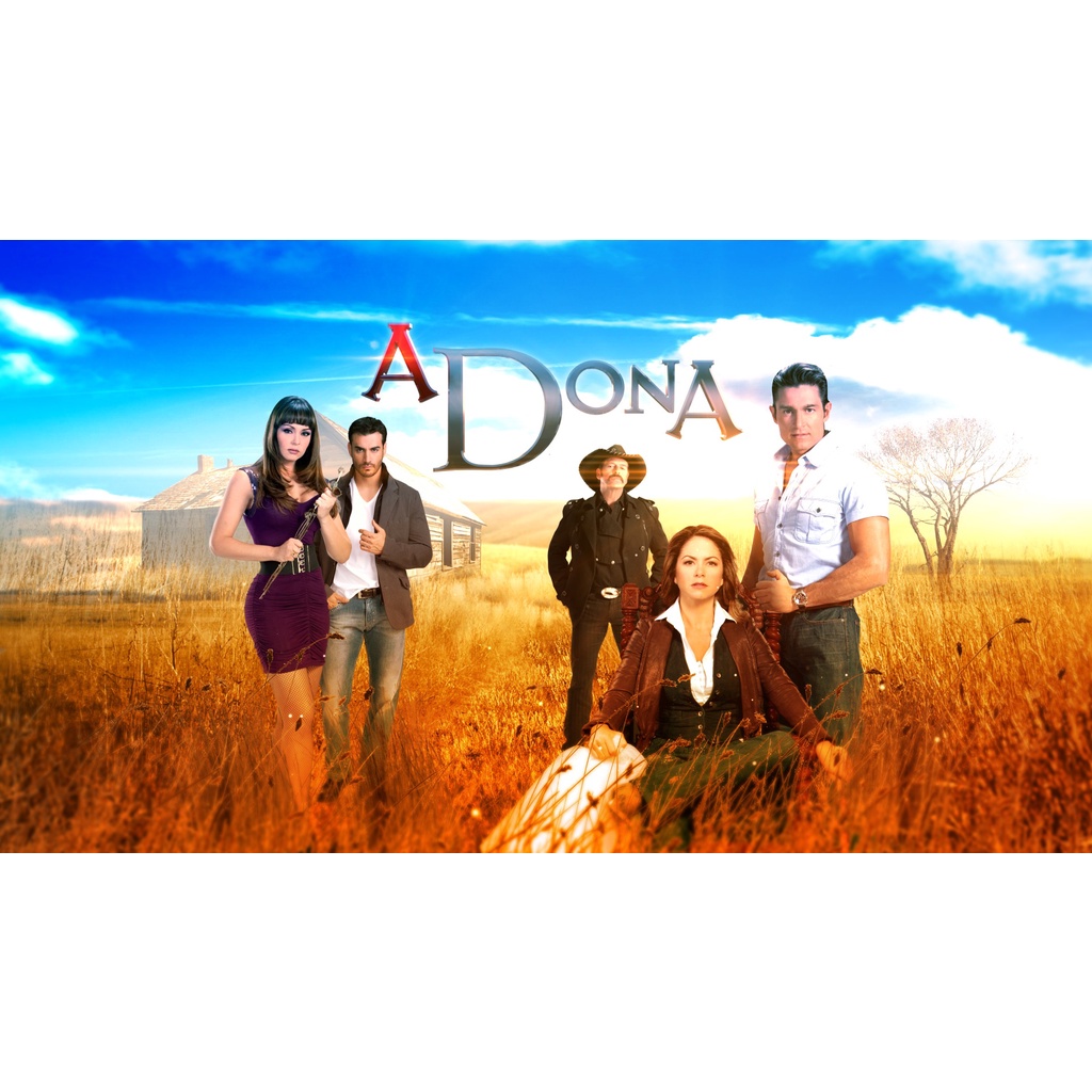 Dvd Novela A Dona Em Hd Com Menu Lucero Fernando Colunga