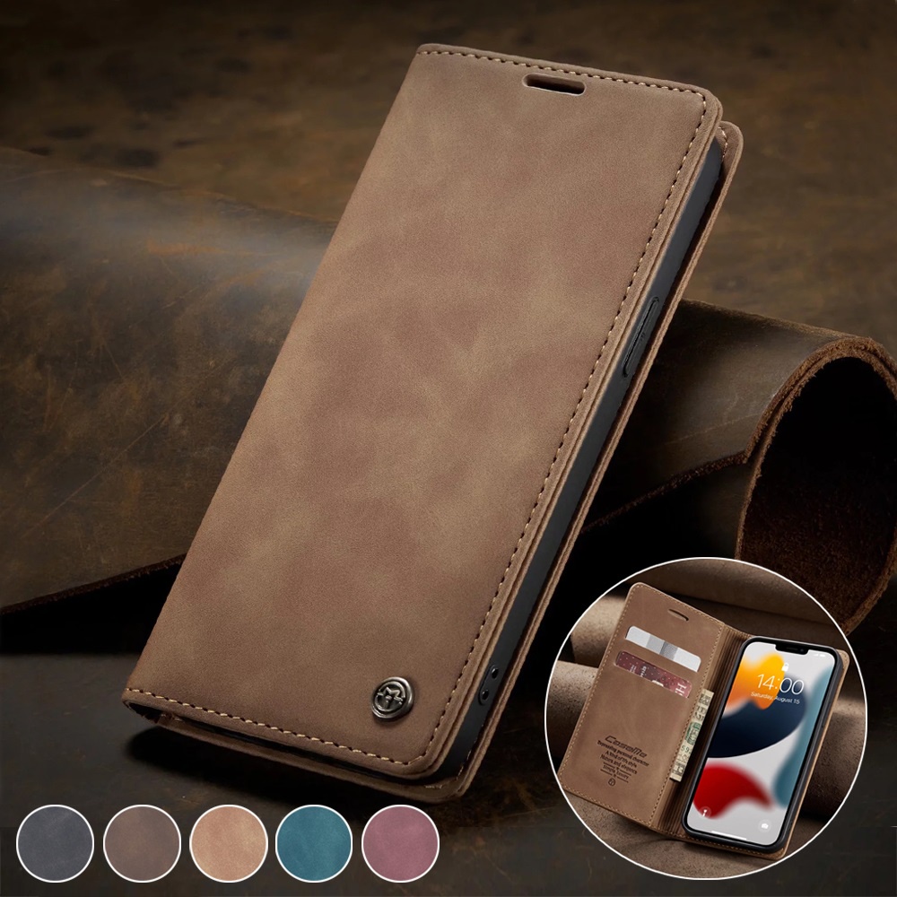 Capa Carteira Flip De Couro Para Samsung Galaxy A13/A33/A53/A72/A52s/A42/A32/A22/A12/A52