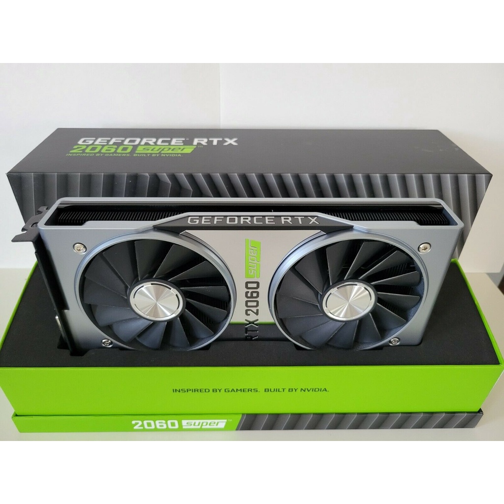 Nvidia Geforce RTX 2060 Super Founders Edition Graphics Card ...