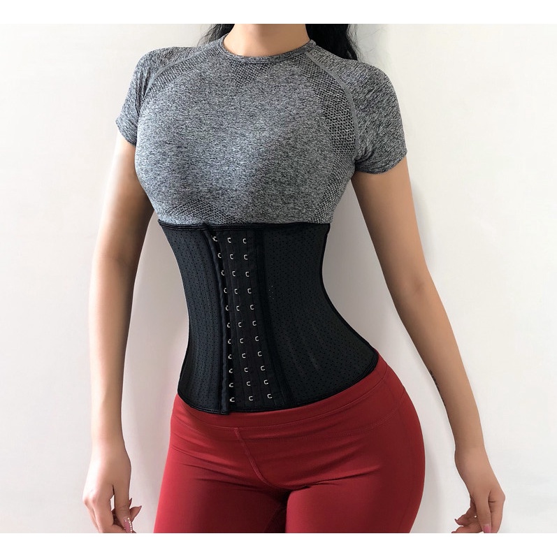 Cinta Modeladora Elastique Feminina  Redutor Afina  Cintura Mulher Fitness Abdominal