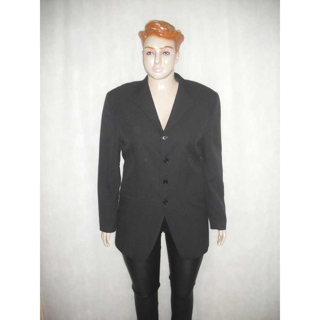 PALETO PRETO ANGELO LIRICO G USADO BOM ESTADO