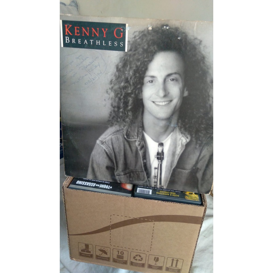 LP Kenny G Breathless(1992) BMG Com Encarte
