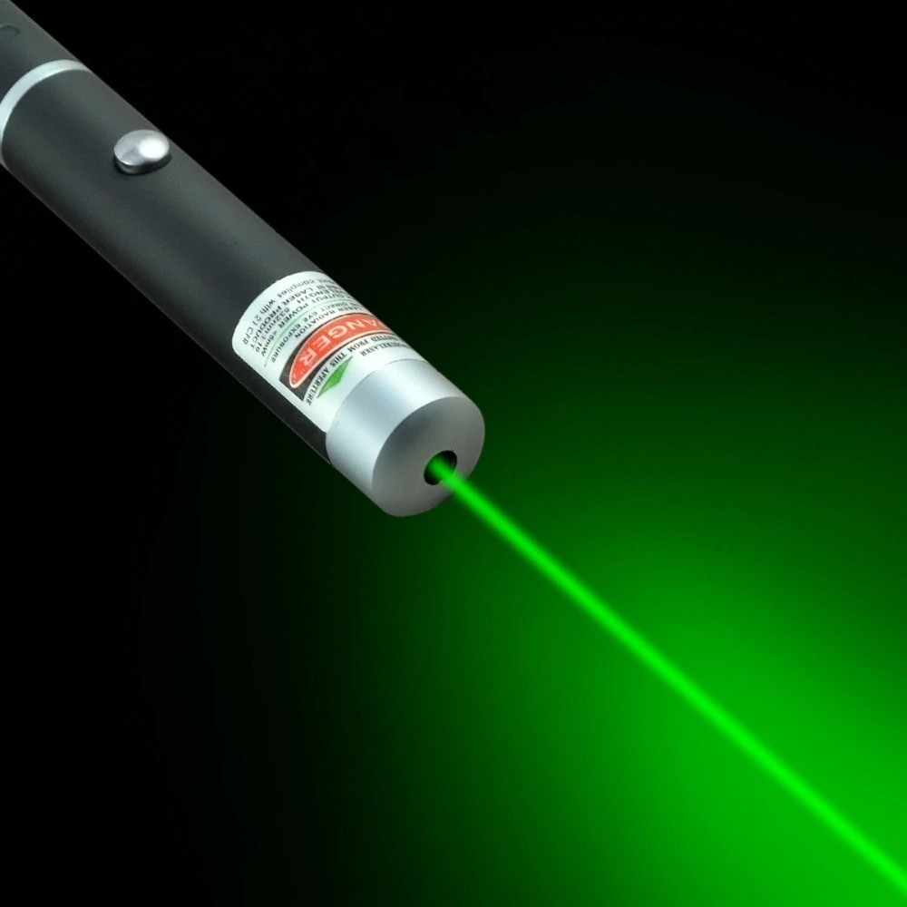 Caneta Laser Pointer 5mw Vermelho, Verde Ou Azul Power Point