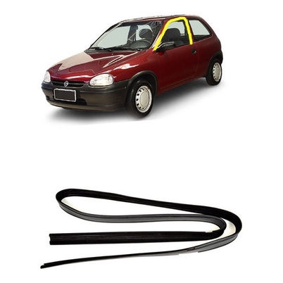 Borracha Canaleta Vidro Corsa Wind Hatch 95 A 02 Motorista em Oferta na Shopee