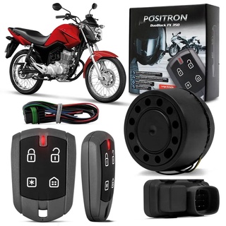 Alarme Moto Positron Duoblock FX350 G8 Universal Presença Sensor de Movimento Botão Secreto em Oferta na Shopee