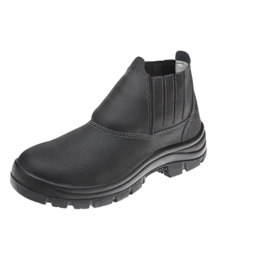 Bota Botina Sapato De Segurança Masculina Marluvas Bico Pvc Com Cano Curto Solado Bidensidade
