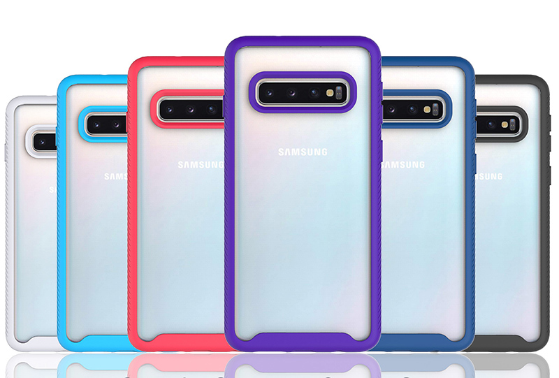Samsung Galaxy S10 S10 Plus S20 fe S20 Ultra 5G Capa De Celular Híbrida Transparente Para-Choque À Prova De