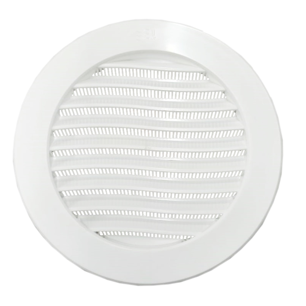 Grelha Acabamento Ventilação 100mm 150mm 200mm pra Exaustores, coifas, portas