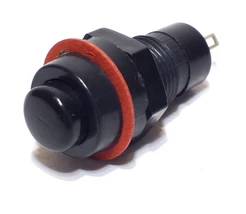 Interruptor de Pulso Preto Chave Pulsador 12 volts 10 Botões Para Buzinas Ferramentas E Etc