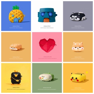 Capa De Fone De Ouvido De silicone Anti-Queda Para Apple Arpods 2 / 1 / Airpods Pro / Arpods 3