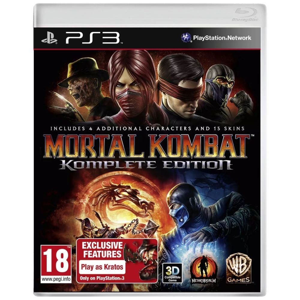 Mortal Kombat Komplete Edition Ps3 A Pronta Entrega Usado