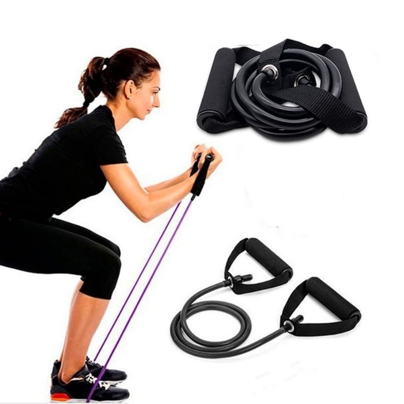 Elástico de Tensão Exercícios Treino Academia Braços Crossfit Multifuncional Sports em Oferta na Shopee