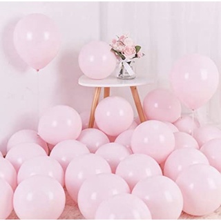 50~250 Balão Bexiga Nº 7 ROSA CANDY Cores Pasteis// em Oferta na Shopee