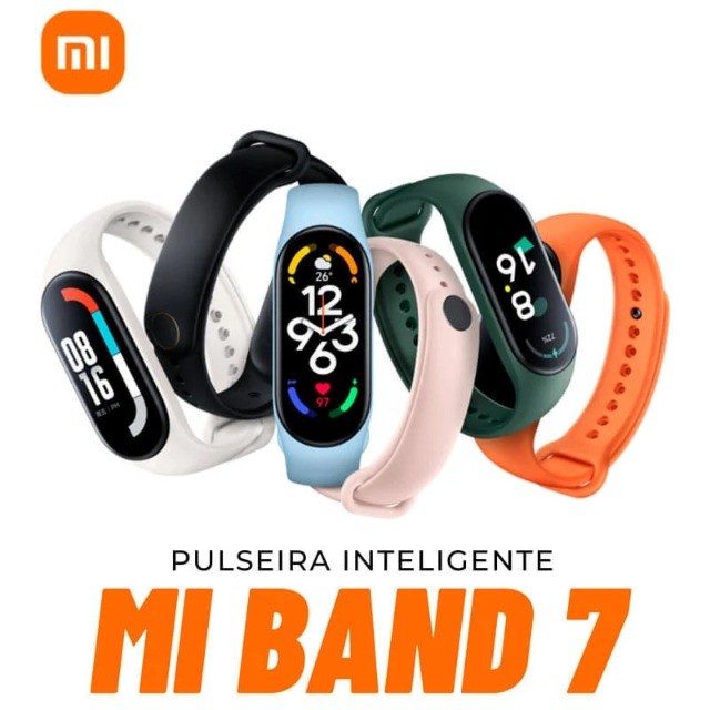 Relógio Inteligente Bluetooth Smartwatch Mi Band 6 / Mi Band 7