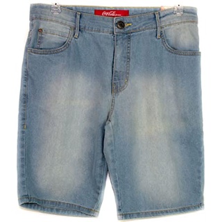 Bermuda Jeans Original  Masculina Bermuda Shorts Jeans CoCa Cola Original Masculino Azul claro