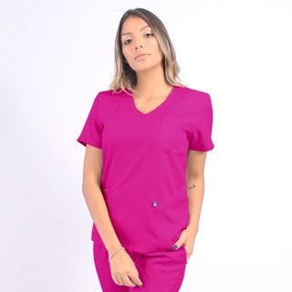 Pijama Cirúrgico em Gabardine Conjunto Hospitalar Scrub Feminino