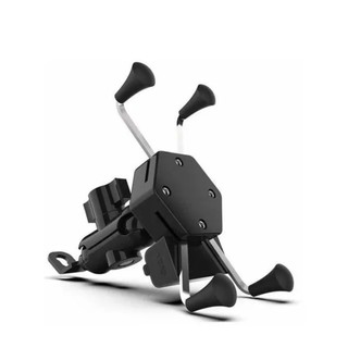 Suporte Garra Para Celular Moto Com Carregador Usb Universal