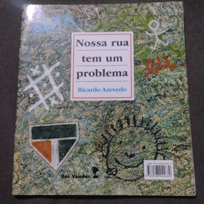 Livro: Nossa rua tem um problema - Ricardo Azevedo | Shopee Brasil