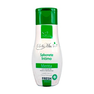 Sabonete íntimo Bella Mulher de Menta 200ml - San Jully em Oferta na Shopee