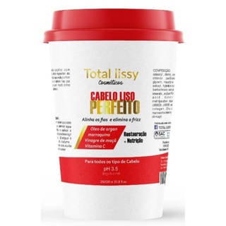 Máscara Capilar Meu Cabelo Liso Perfeito Hidratação e Restauração 250g Original em Oferta na Shopee
