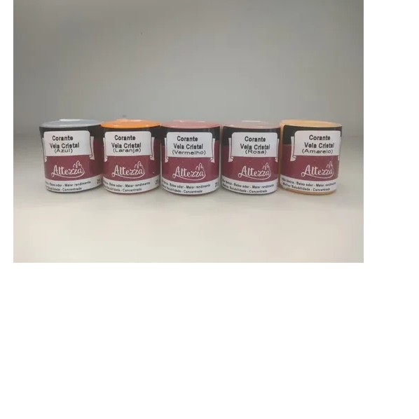 Corante Parafina Gel Cristal - 25 Gr Cor Rosa