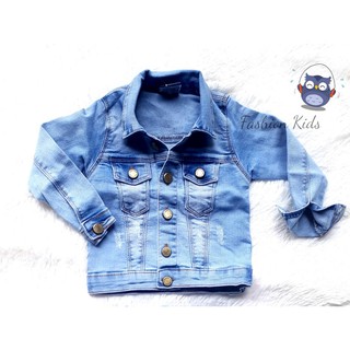 Jaqueta Jeans Infantil Bebê Menino