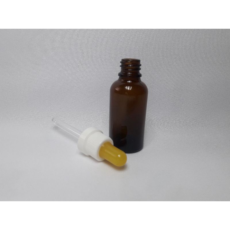 35und Frasco de Vidro Âmbar 30ml Conta Gota Completo