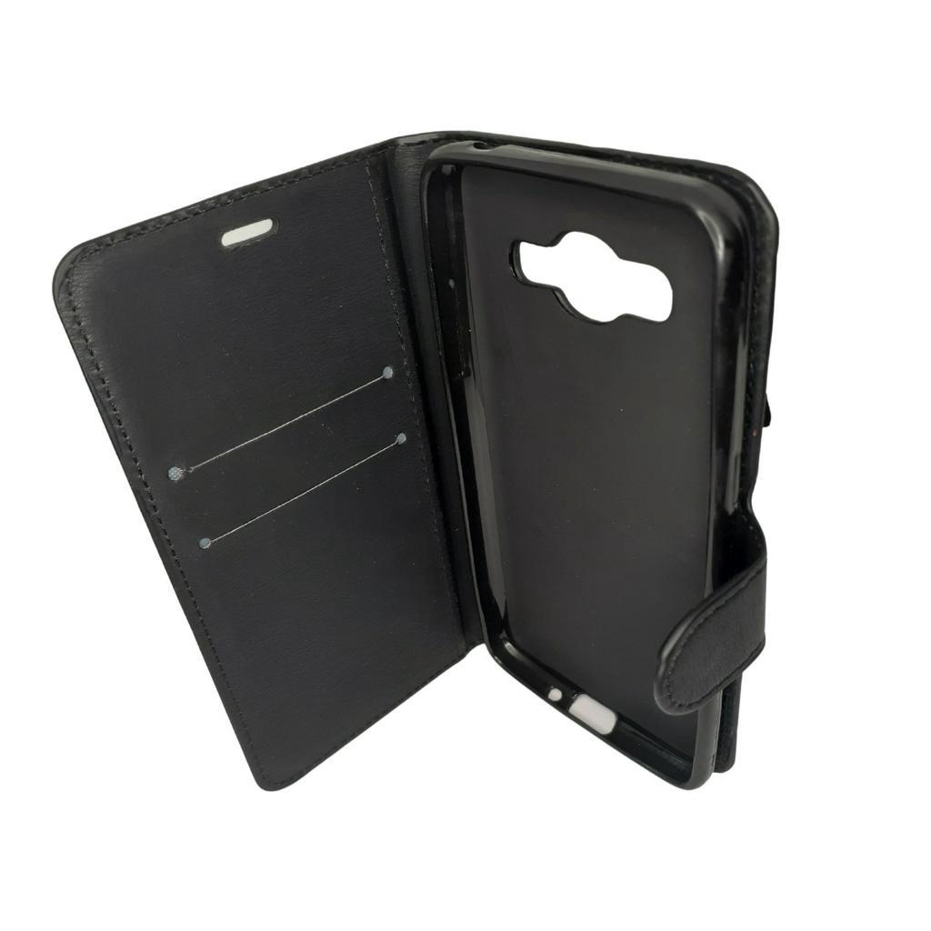 Capa carteira de couro J2 PRIME GRAND PRIME G530 G531 G532