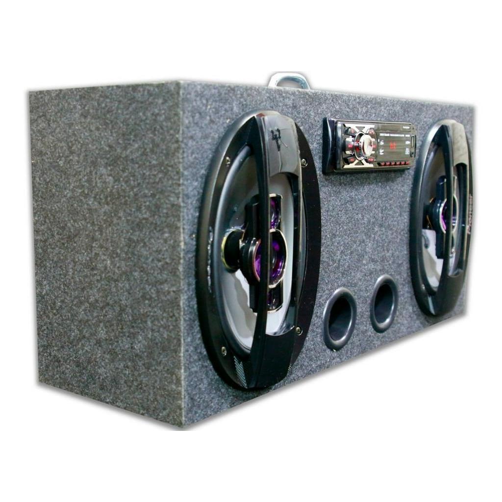 Caixa Amplificada Bluetooth Ativa 69 Pioneer + Taramps Tl500