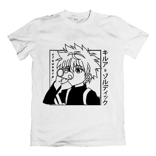 Camiseta Anime Hunter x Hunter Gon Killua Unissex Adulto e Infantil