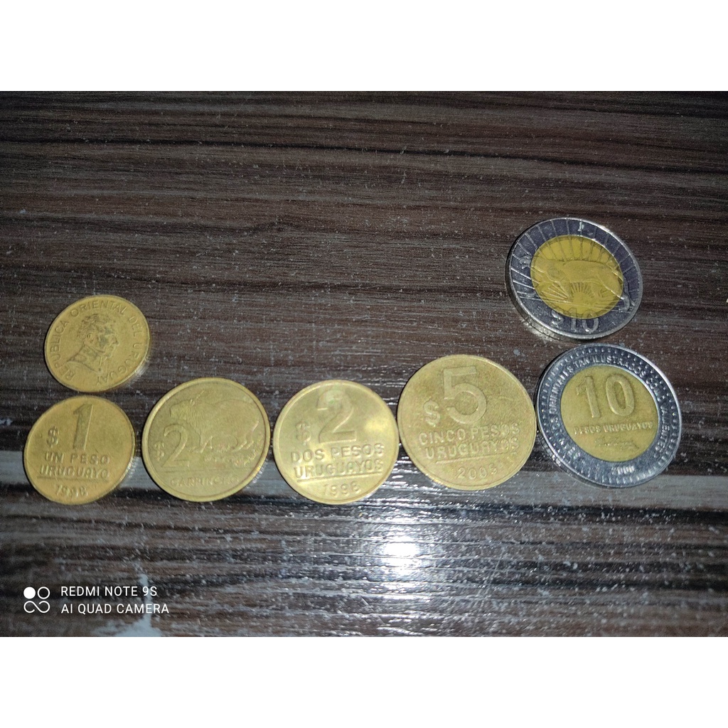 Moeda do Uruguai Peso Uruguaio