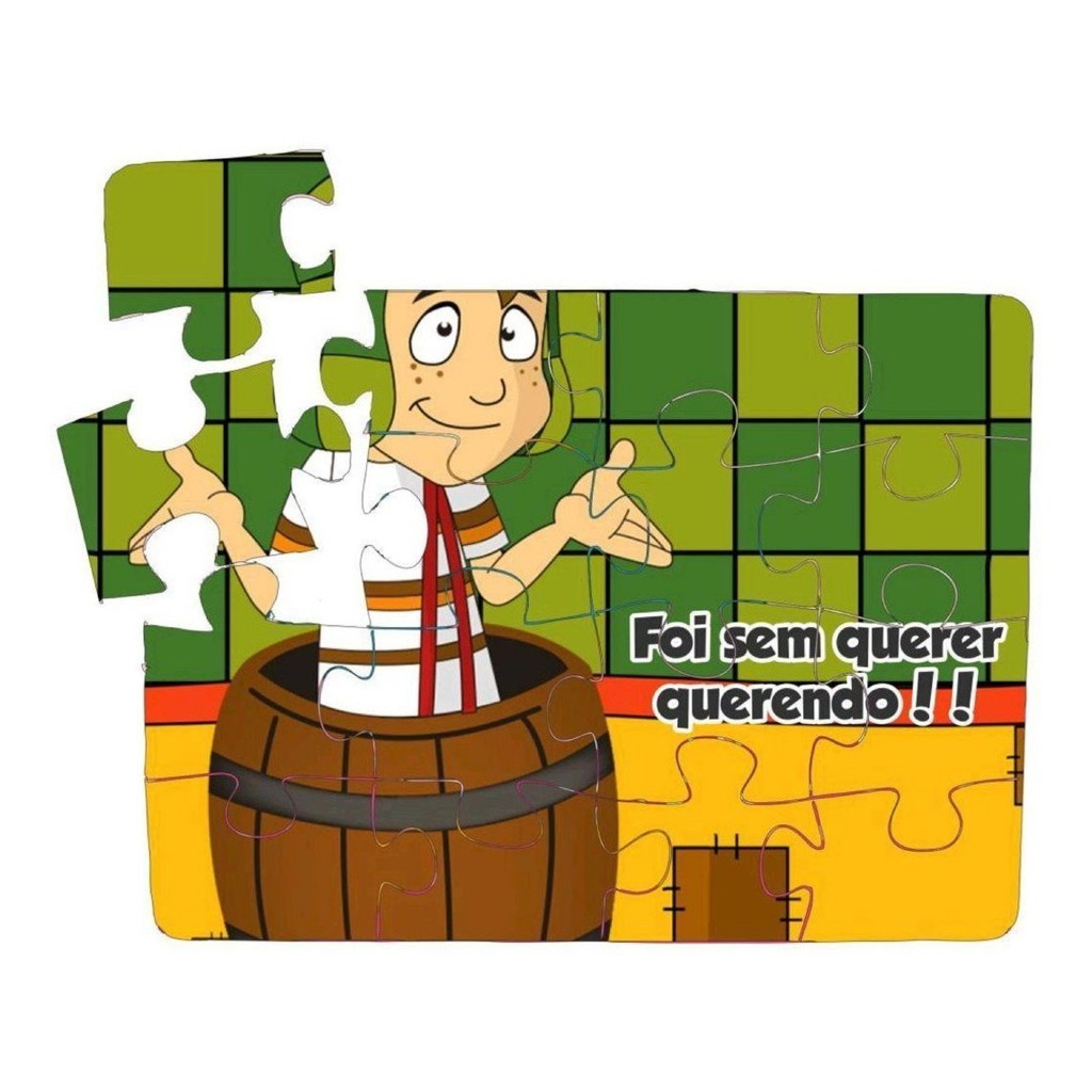 10 Quebra Cabeça 16 Peças A5 14,8x21cm Resinado Para Sublimação — imagem 2 de 2