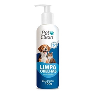 Limpador De Orelhas Para Cães E Gatos 100g - Pet Clean