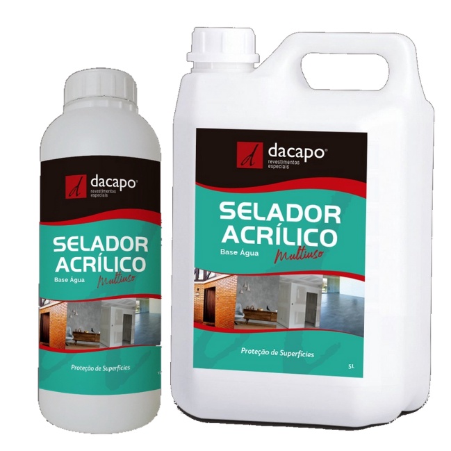 Impermeabilizante/Selador Acrilico Dacapo 1,0L - B.Agua