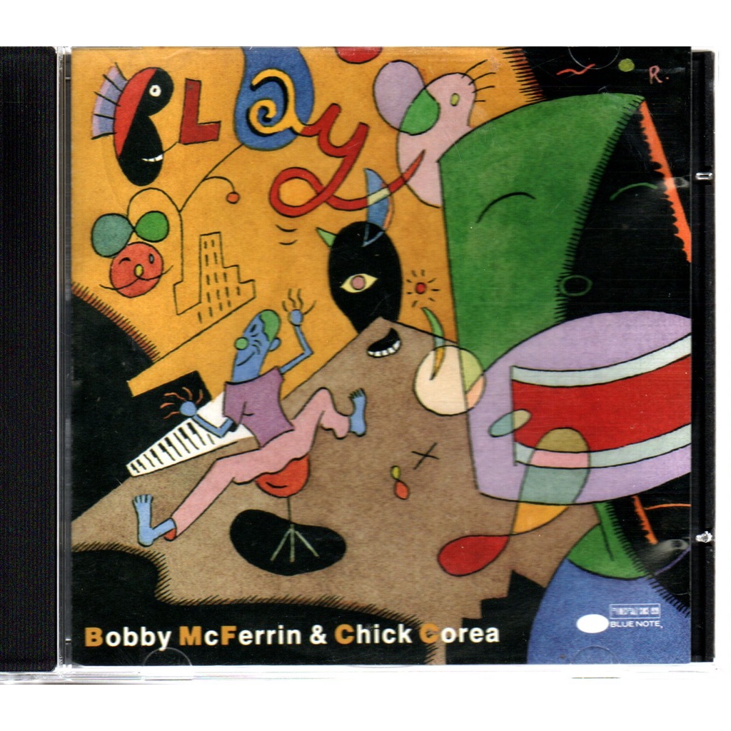 CD BOBBY MCFERRIN & CHICK COREA - PLAY ( USA ) CAPITOL 1992